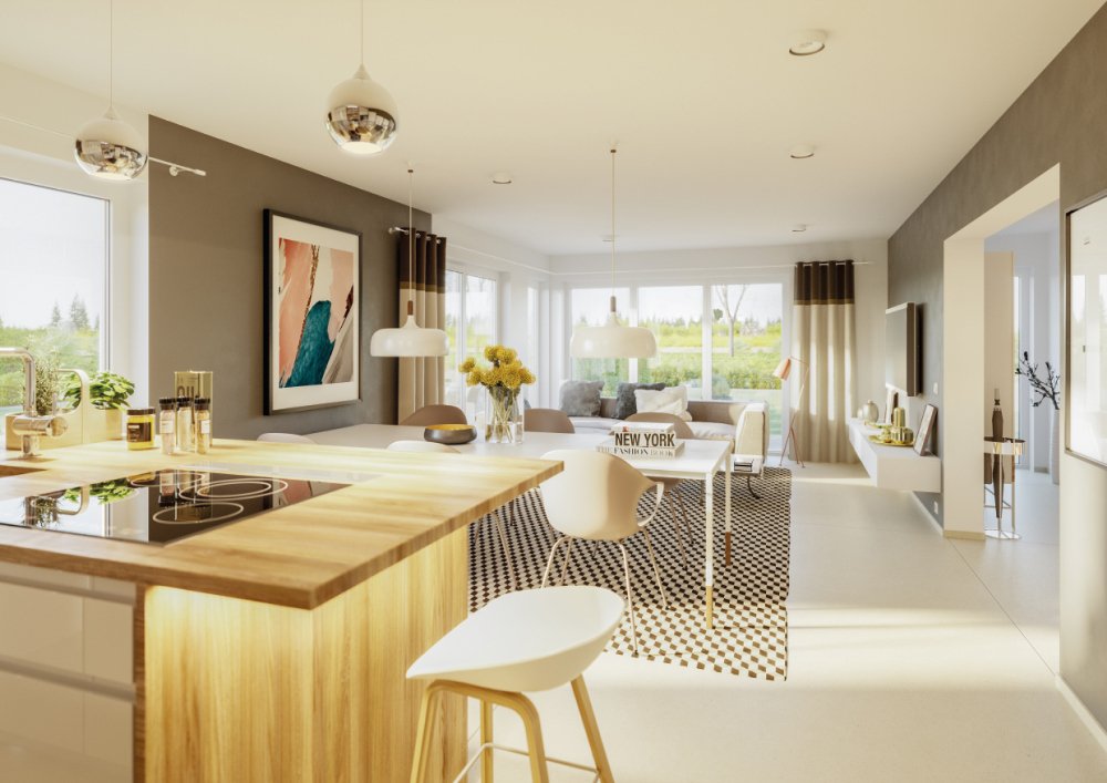 Individuell geplantes Zuhause